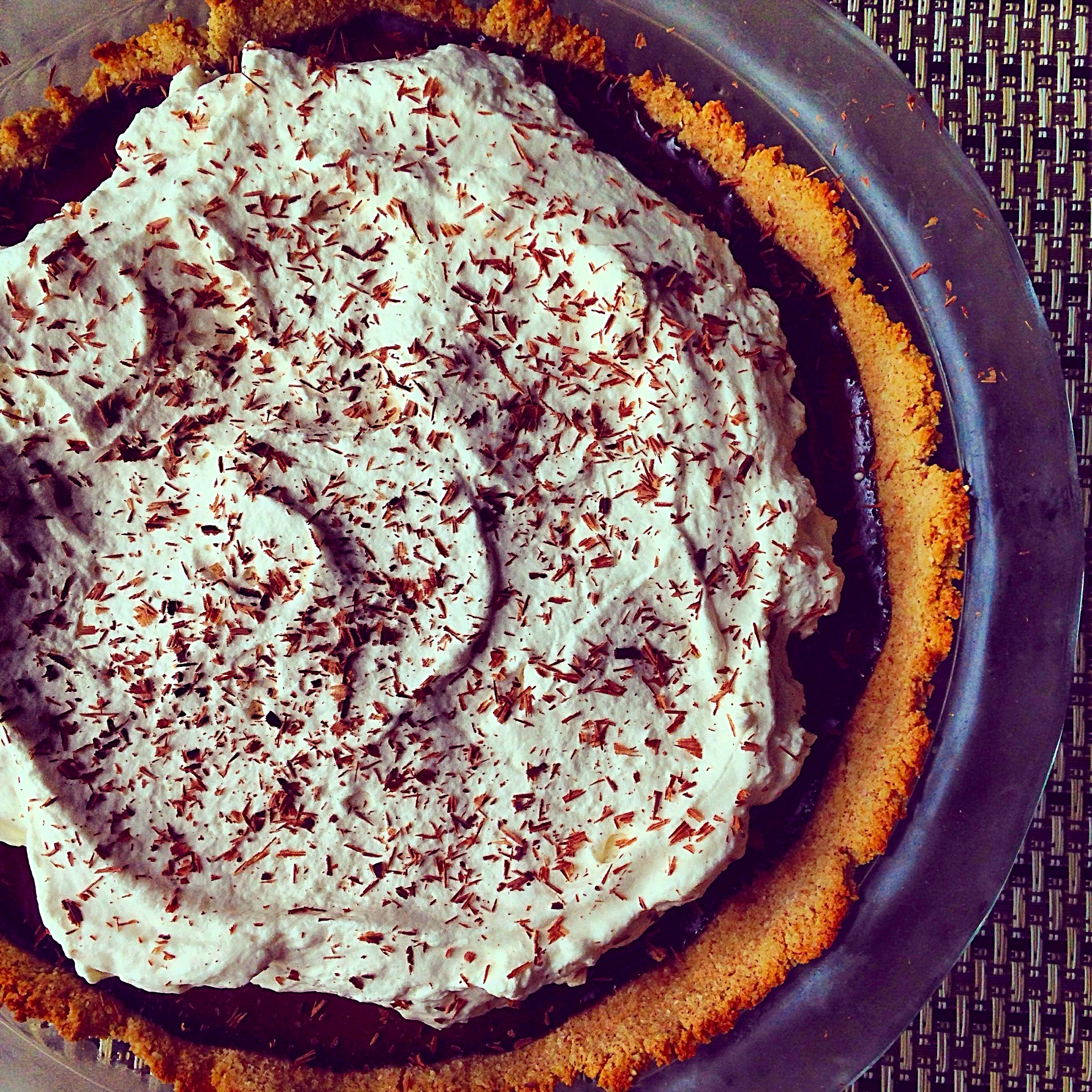 Paleo Chocolate Pudding Pie 1