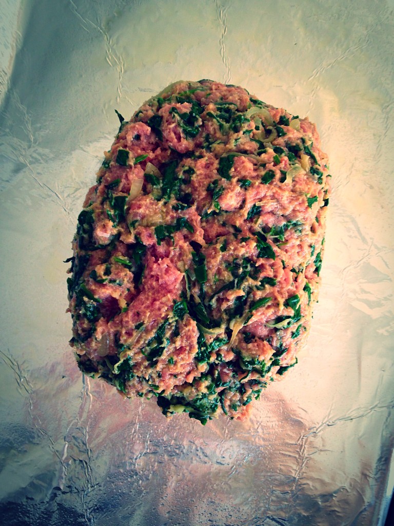 Raw Paleo Meatloaf