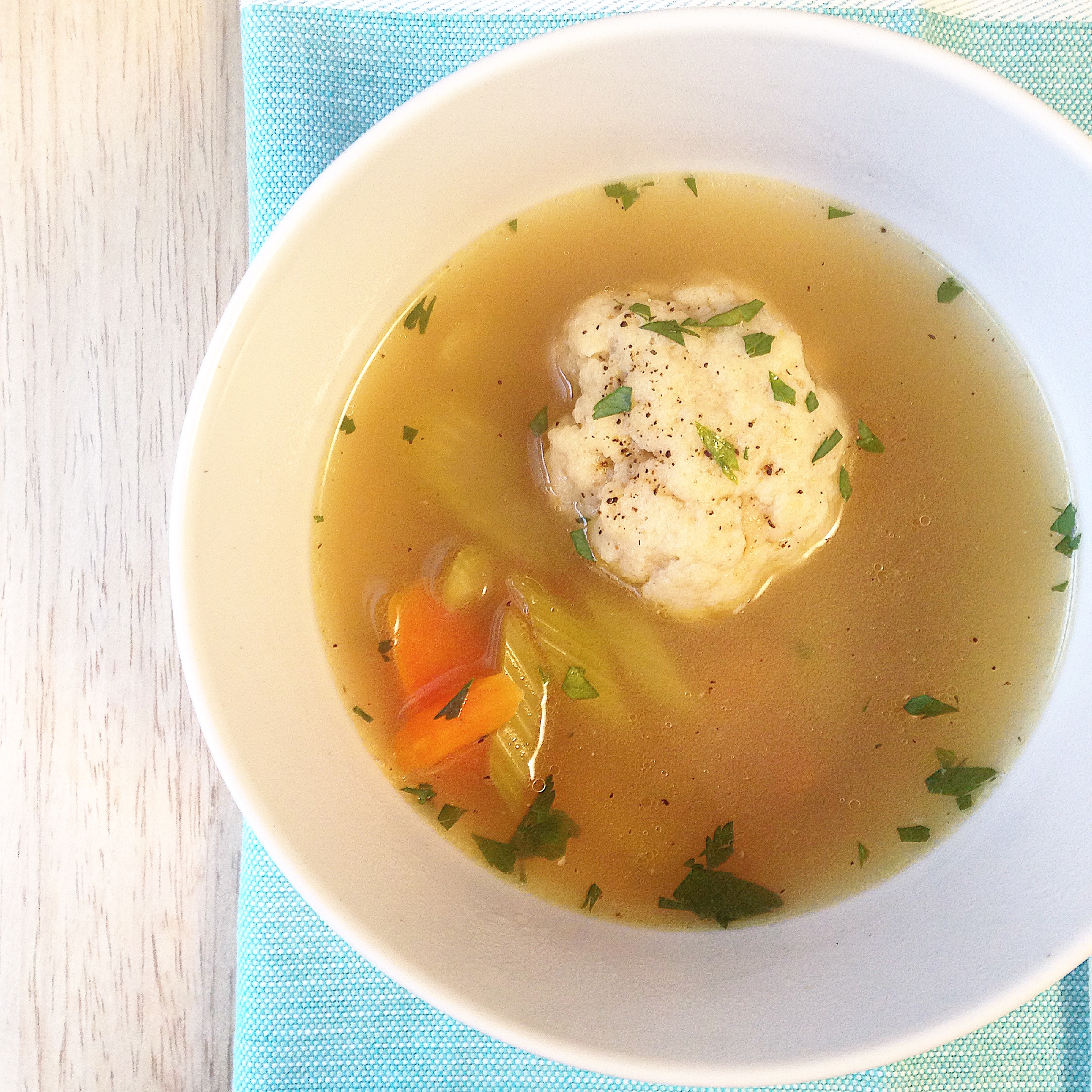 Chicken Fat Matzo Ball Soup Recipe