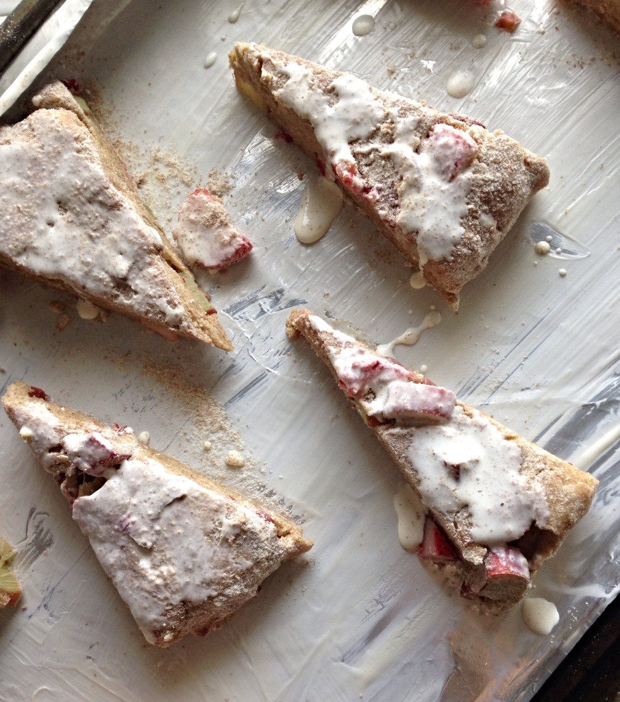 Strawberry Rhubarb Scones 3