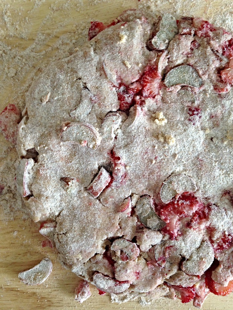 Strawberry Rhubarb Scones 4