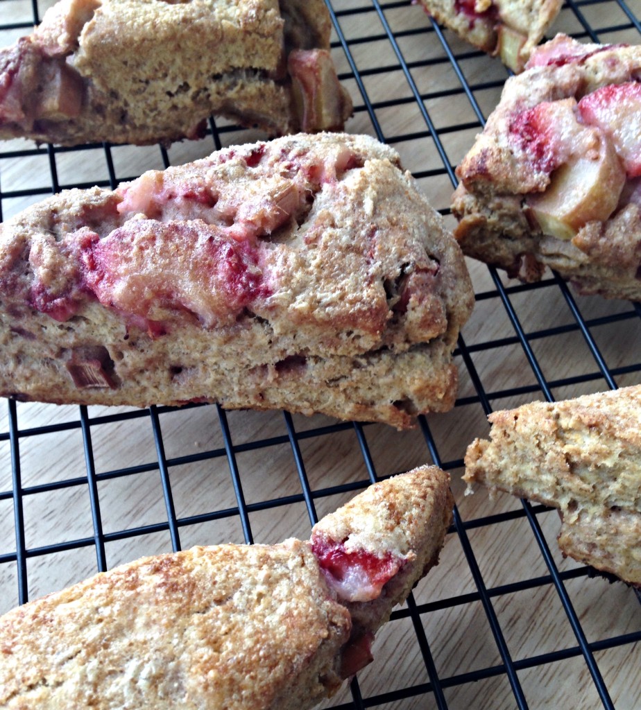 Strawberry Rhubarb Scones 5