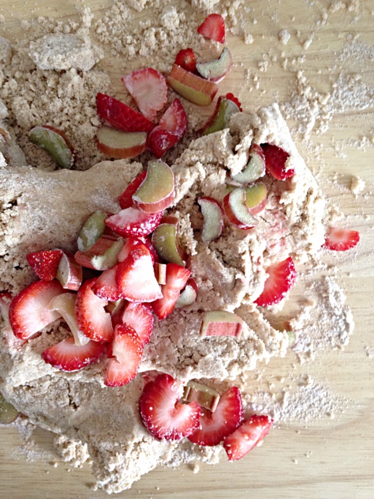 Strawberry Rhubarb Scones 6