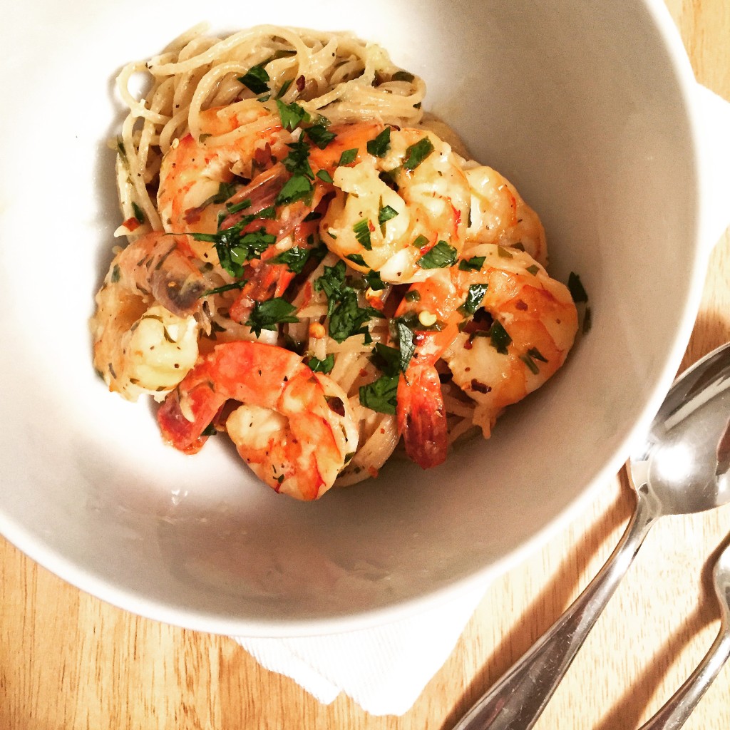 Lemon Garlic Shrimp